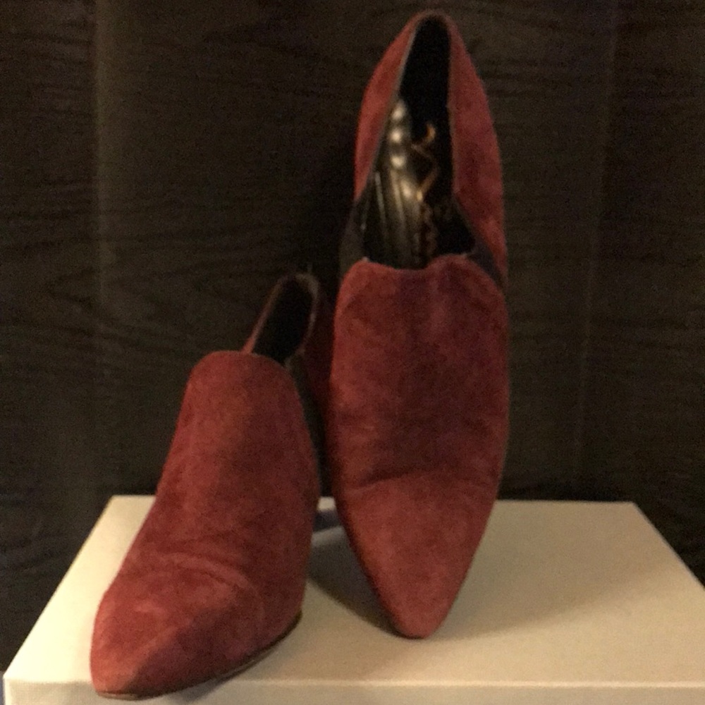 Vintage Nina leather ankle boots medium 7.5 Spain